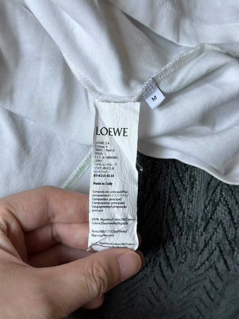 Loewe Loewe New Large Logo Short Sleeve T-Shirt - dmc Size US M / EU 48-50 / 2 - 4 Thumbnail