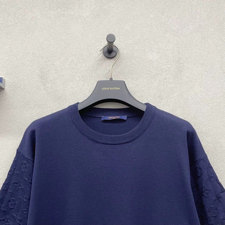 Louis Vuitton Louis Vuitton Dark Blue Short Sleeve Shirt - dmc Size US M / EU 48-50 / 2 - 4 Thumbnail