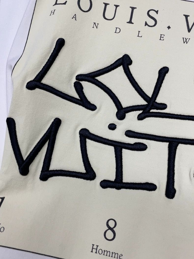 Louis Vuitton Louis Vuitton White Short Sleeve T-shirt - dmc Size US L / EU 52-54 / 3 - 8 Thumbnail