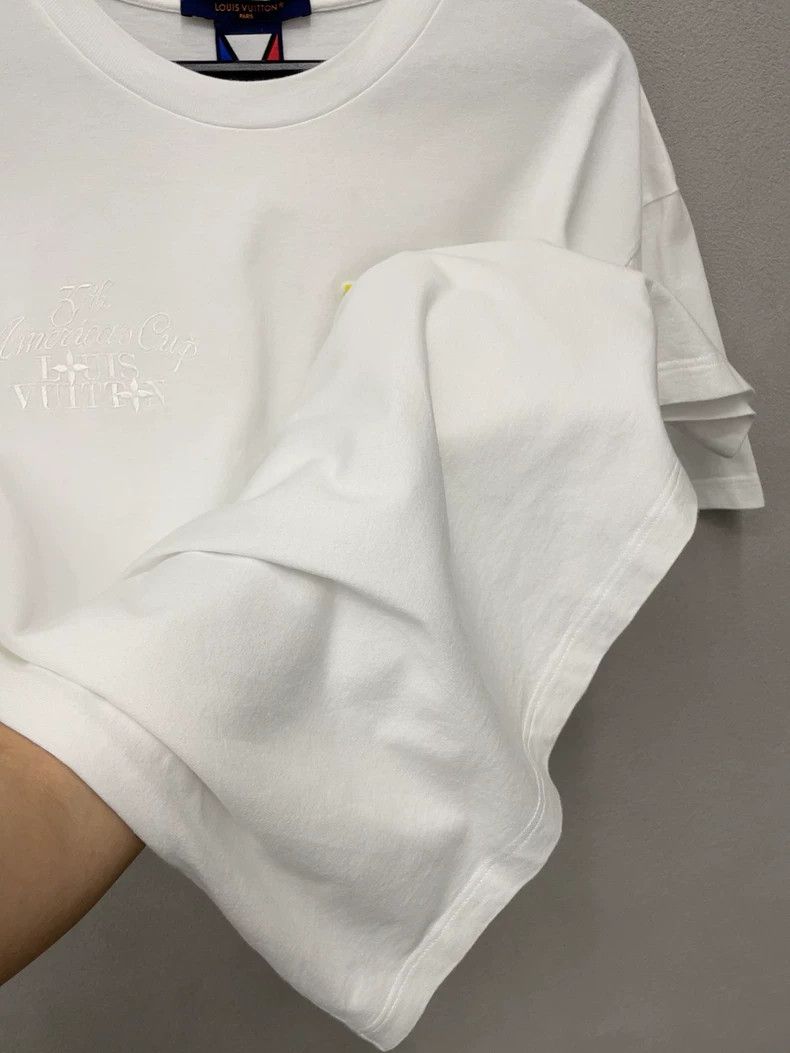Louis Vuitton LV x NBA Logo Embroidered Short Sleeve T-shirt - dmc Size US L / EU 52-54 / 3 - 5 Thumbnail
