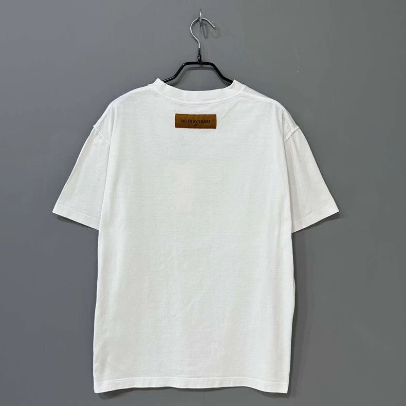 Louis Vuitton Louis Vuitton Logo Short Sleeve T-Shirt - dmc Size US M / EU 48-50 / 2 - 3 Thumbnail