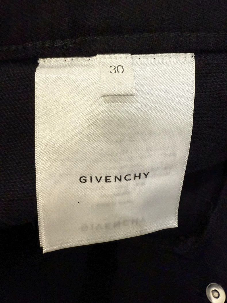 Givenchy Givenchy 23ss Waxed Ripped Zip Jeans - dmc Size US 30 / EU 46 - 6 Thumbnail