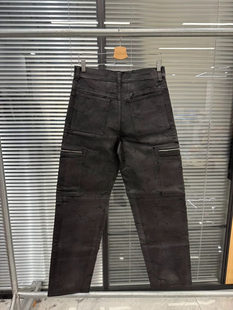 Givenchy Givenchy 23ss Waxed Ripped Zip Jeans - dmc Size US 30 / EU 46 - 2 Thumbnail