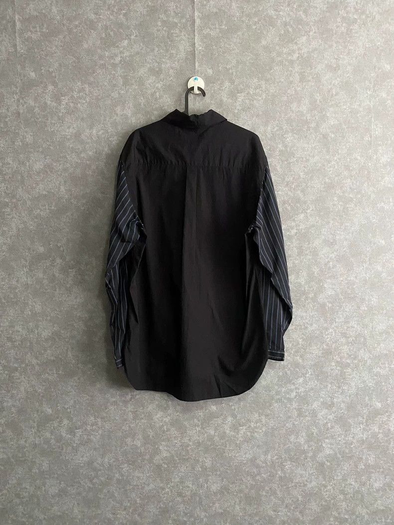 Yohji Yamamoto Yohji Yamamoto Striped Double Tie Shirt - dmc Size US M / EU 48-50 / 2 - 2 Thumbnail