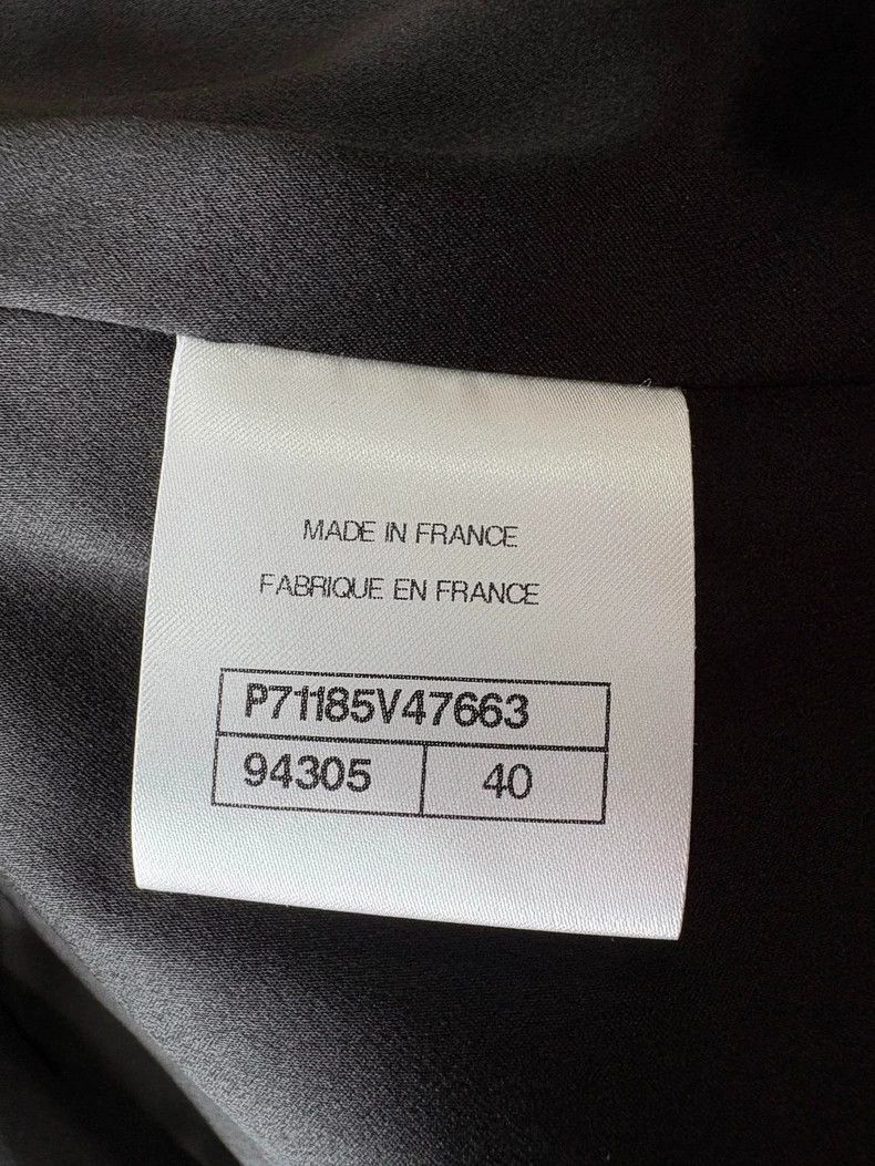 Chanel Chanel Black Double-Breasted Quilted Coat - dmc Size US L / EU 52-54 / 3 - 8 Thumbnail