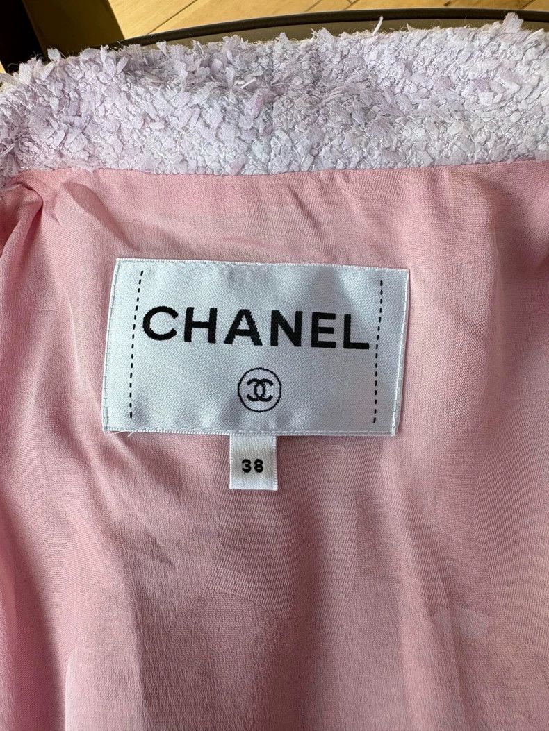 Chanel Chanel Gradient Purple Ruffled Bow Jacket - dmc Size US M / EU 48-50 / 2 - 6 Thumbnail