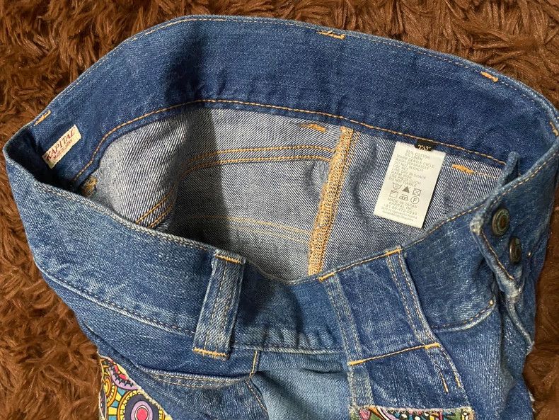 Kapital Kapital FW14 Boro Patchwork Denim Shorts - dmc Size US 28 / EU 44 - 3 Thumbnail