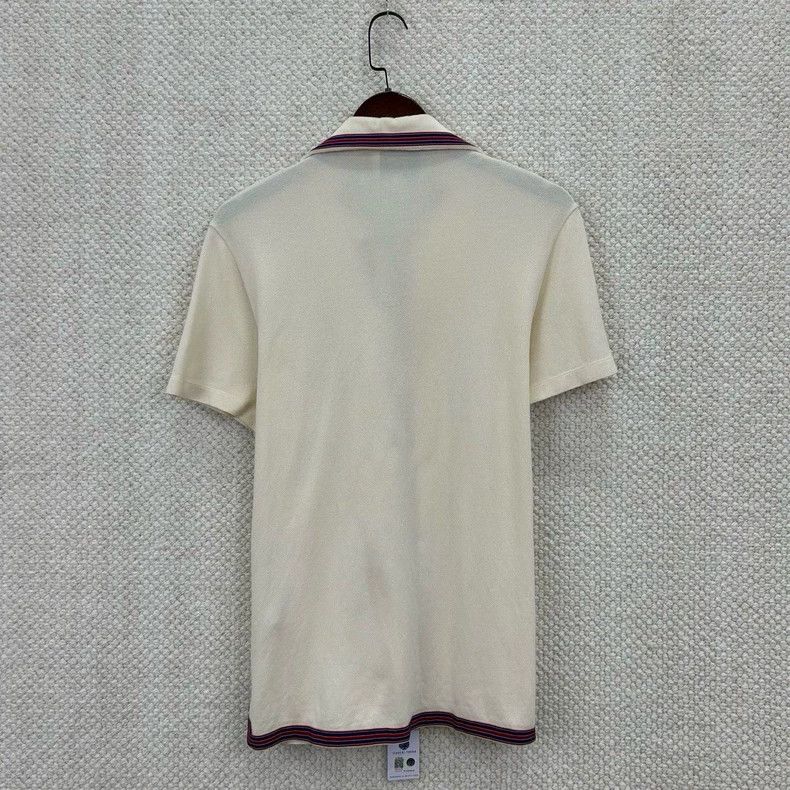 Gucci Gucci Embroidered Logo Short Sleeve Shirt - dmc Size US XS / EU 42 / 0 - 2 Thumbnail