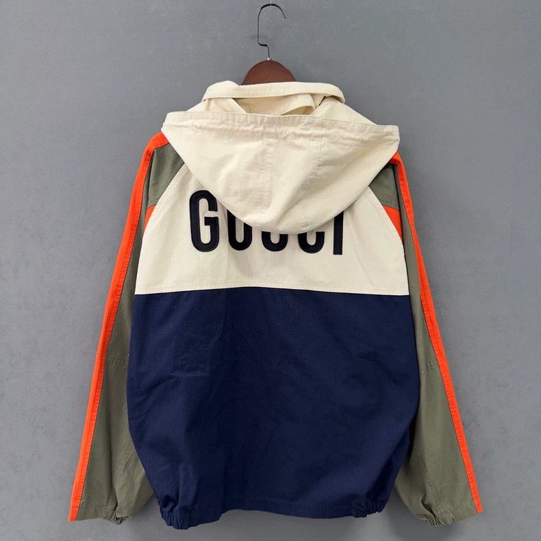 Gucci Gucci Pineapple Embroidery Hooded Jacket - dmc Size US L / EU 52-54 / 3 - 2 Thumbnail