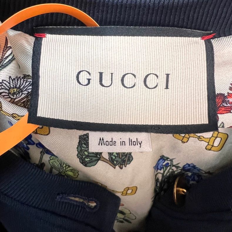 Gucci Gucci Navy Tie-Dye Windbreaker Coat - dmc Size US S / EU 44-46 / 1 - 8 Thumbnail