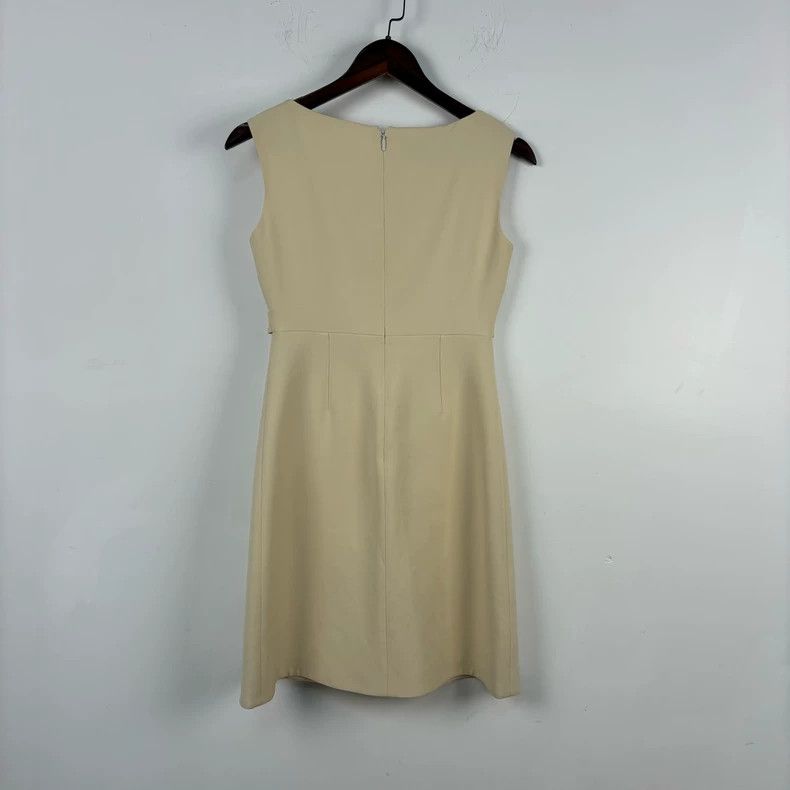 Gucci Gucci Beige Silk Sleeveless Dress - dmc Size US M / EU 48-50 / 2 - 5 Thumbnail