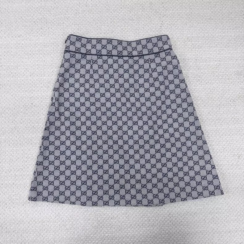 Gucci Gucci Tiger Head Print Mini Skirt - dmc Size US 31 - 2 Thumbnail