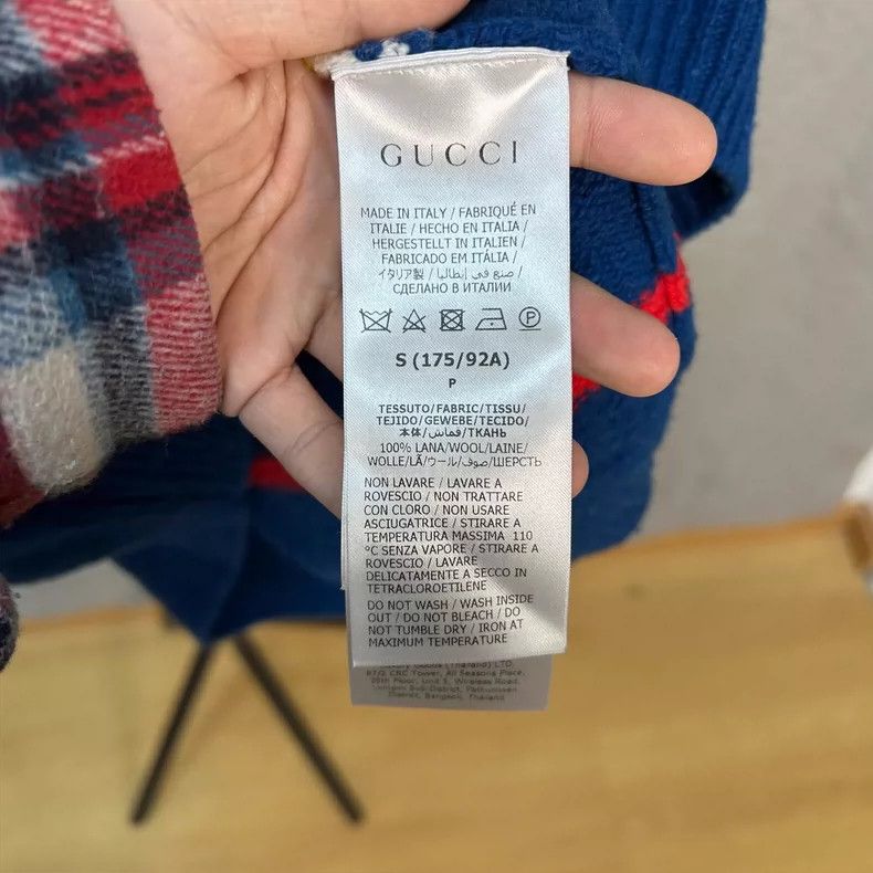 Gucci Gucci Striped Logo Chest Sweater - dmc Size US S / EU 44-46 / 1 - 4 Thumbnail