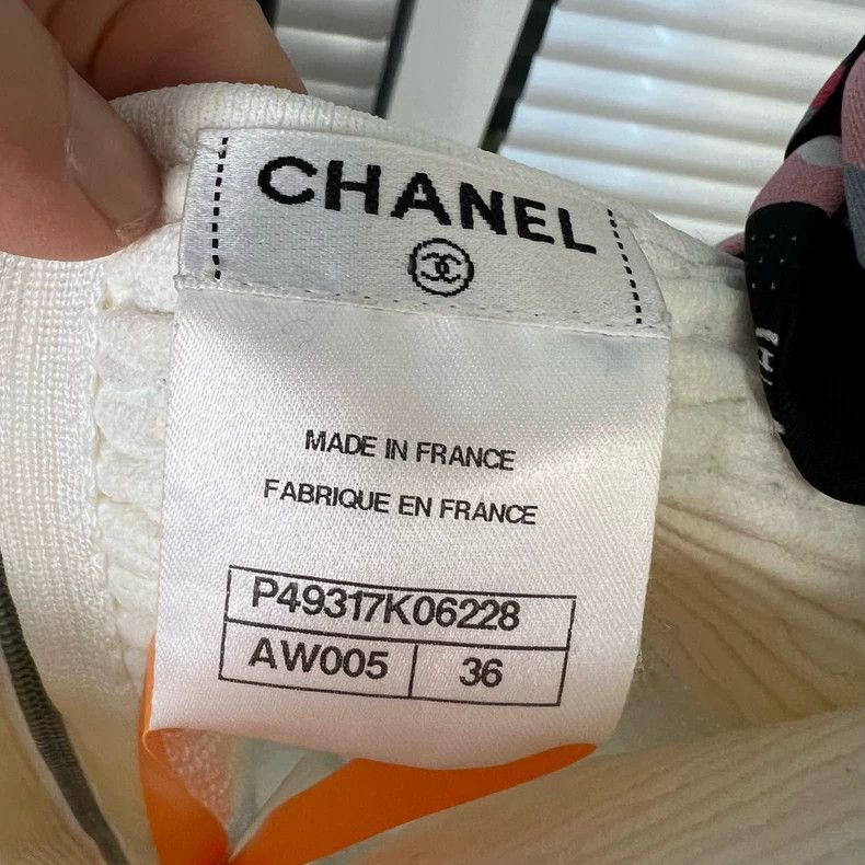 Chanel Chanel White Sleeveless Mini Dress - dmc Size US M / EU 48-50 / 2 - 5 Thumbnail