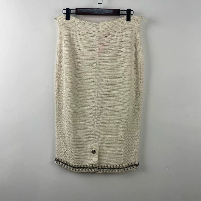 Chanel Chanel Linen Blend Midi Skirt - dmc Size US 31 - 2 Thumbnail