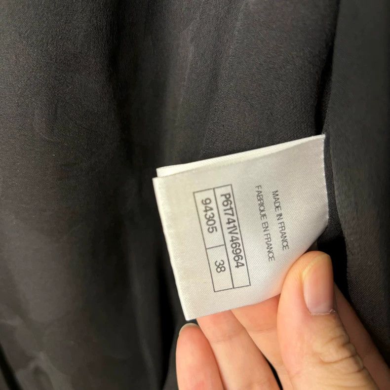 Chanel Chanel Black Gold Button Double-Breasted Coat - dmc Size US M / EU 48-50 / 2 - 6 Thumbnail
