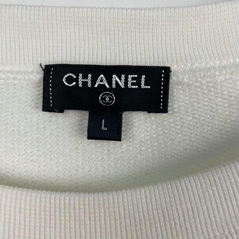 Chanel Chanel Camellia Double C Short Sleeve Top - dmc Size US L / EU 52-54 / 3 - 2 Thumbnail
