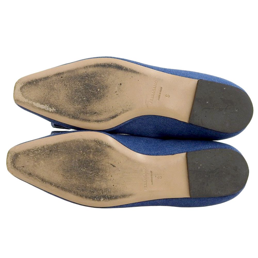 Salvatore Ferragamo Salvatore Ferragamo Salvatore Ferragamo Vara Flat Shoes Leather Shoes DUTY FREE for USA Size ONE SIZE - 6 Thumbnail