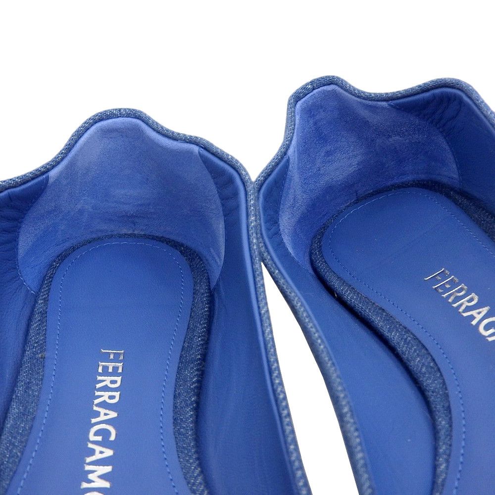 Salvatore Ferragamo Salvatore Ferragamo Salvatore Ferragamo Vara Flat Shoes Leather Shoes DUTY FREE for USA Size ONE SIZE - 5 Thumbnail