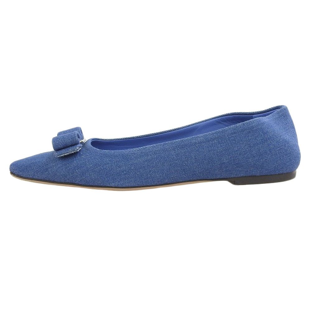 Salvatore Ferragamo Salvatore Ferragamo Salvatore Ferragamo Vara Flat Shoes Leather Shoes DUTY FREE for USA Size ONE SIZE - 3 Thumbnail