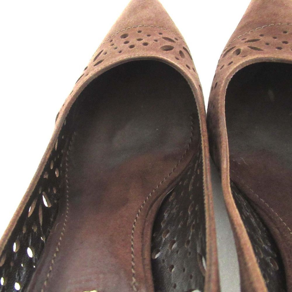 Louis Vuitton Louis Vuitton Cutwork Suede Pumps Suede Shoes DUTY FREE for USA