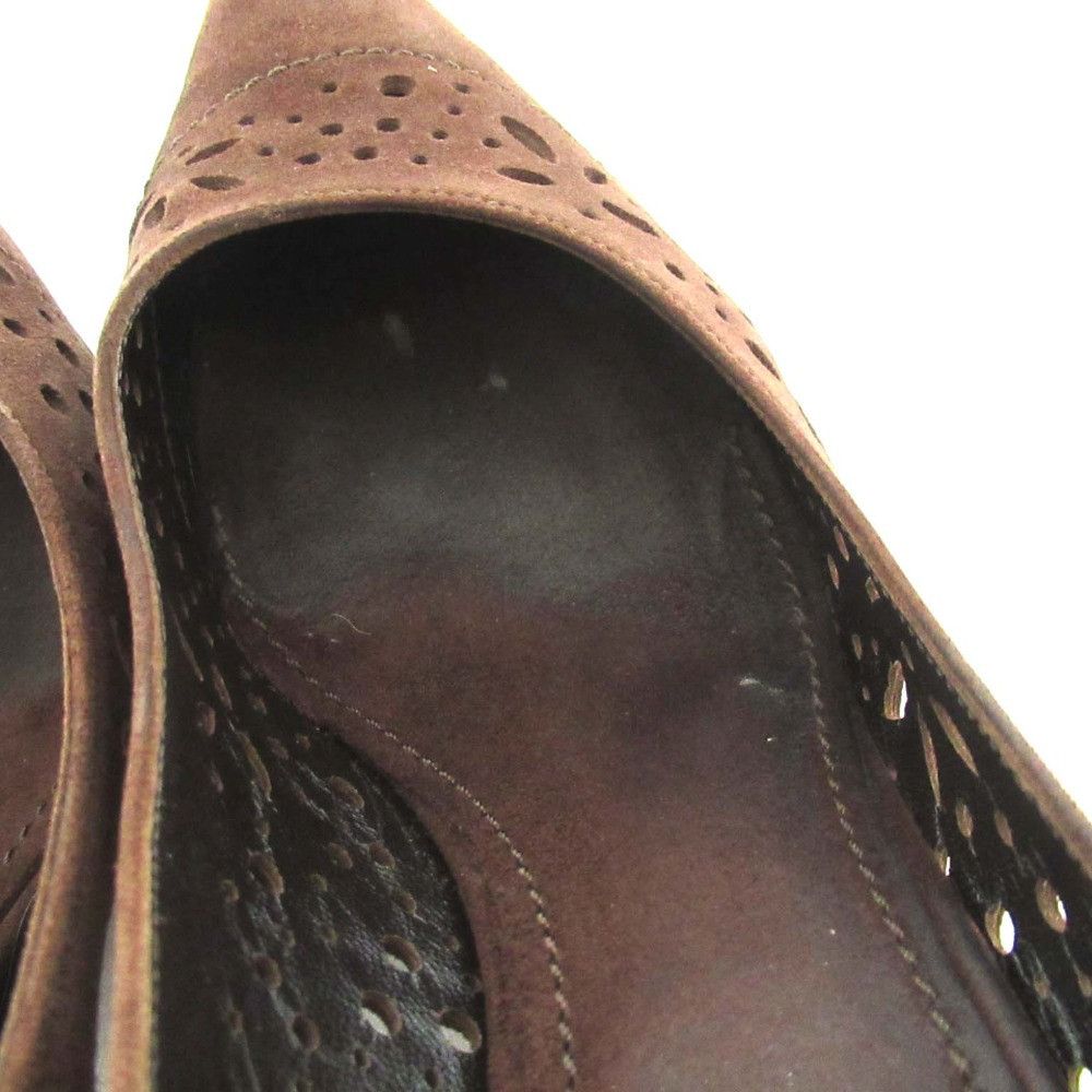 Louis Vuitton Louis Vuitton Cutwork Suede Pumps Suede Shoes DUTY FREE for USA