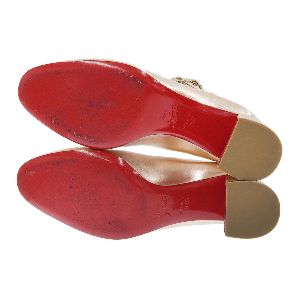 Christian Louboutin Christian Louboutin Christian Louboutin MISS JANE 55 Pumps Leather Shoes DUTY FREE for USA Size ONE SIZE - 7 Thumbnail