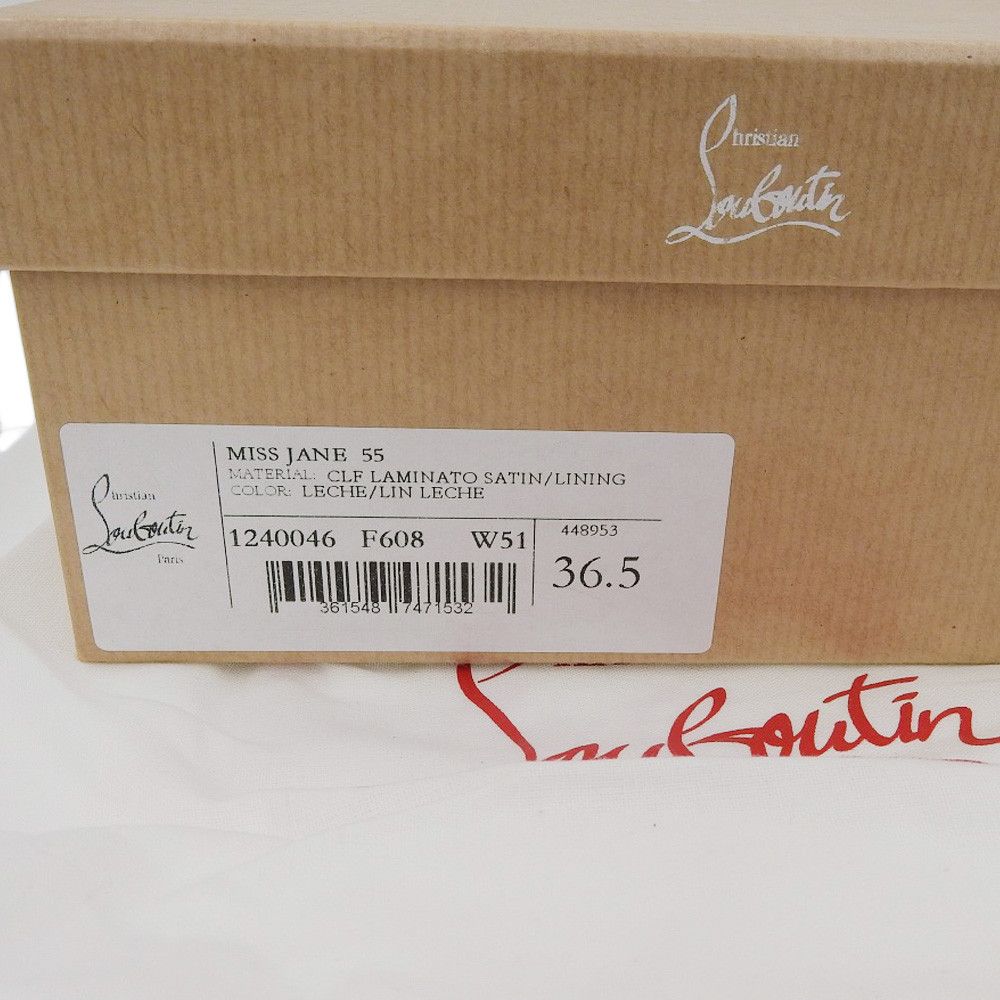Christian Louboutin Christian Louboutin Christian Louboutin MISS JANE 55 Pumps Leather Shoes DUTY FREE for USA Size ONE SIZE - 8 Thumbnail