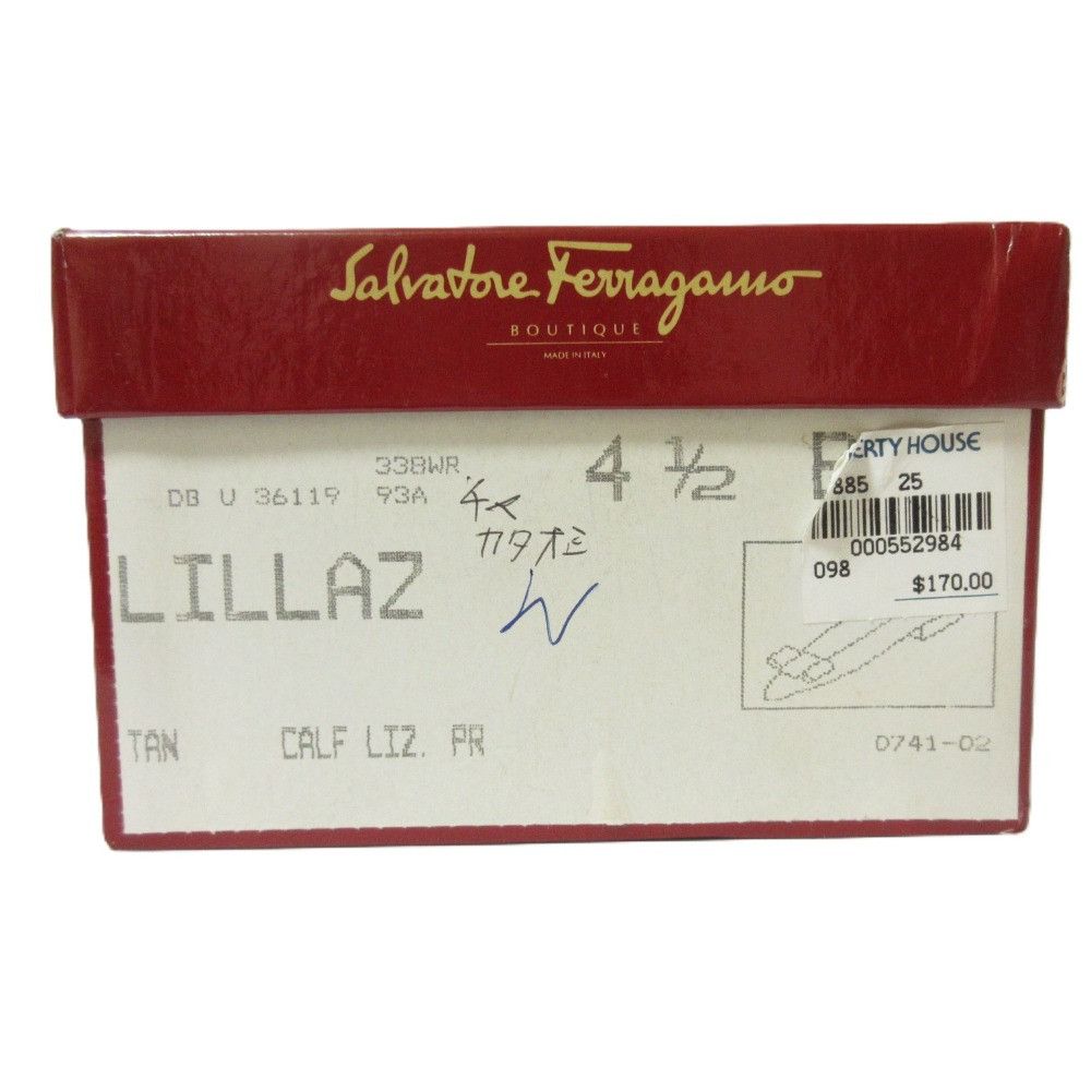 Salvatore Ferragamo Salvatore Ferragamo Salvatore Ferragamo Vara Ribbon Leather Lizard Embossed Pumps Leather Shoes DUTY FREE for USA Size ONE SIZE - 14 Thumbnail