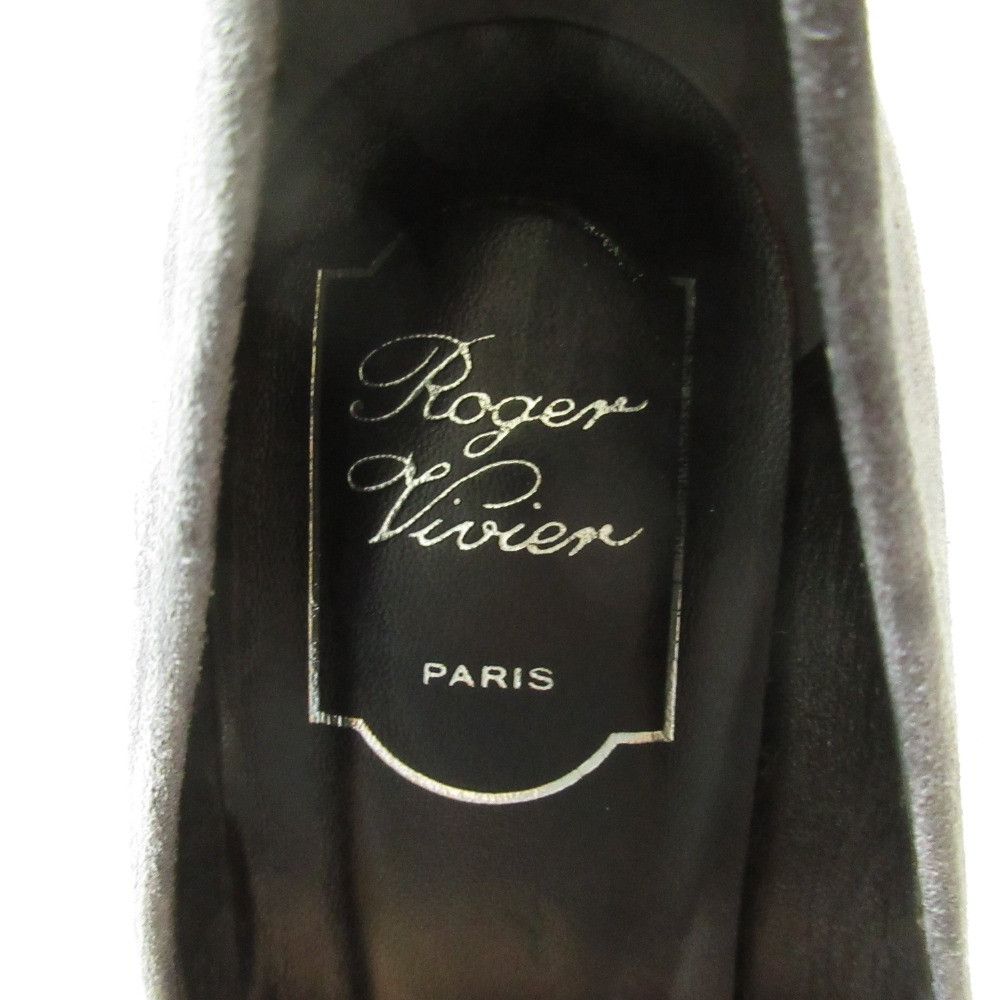 Roger Vivier Roger Vivier Roger Vivier Braided Leather Pumps Suede Shoes DUTY FREE for USA Size ONE SIZE - 8 Thumbnail