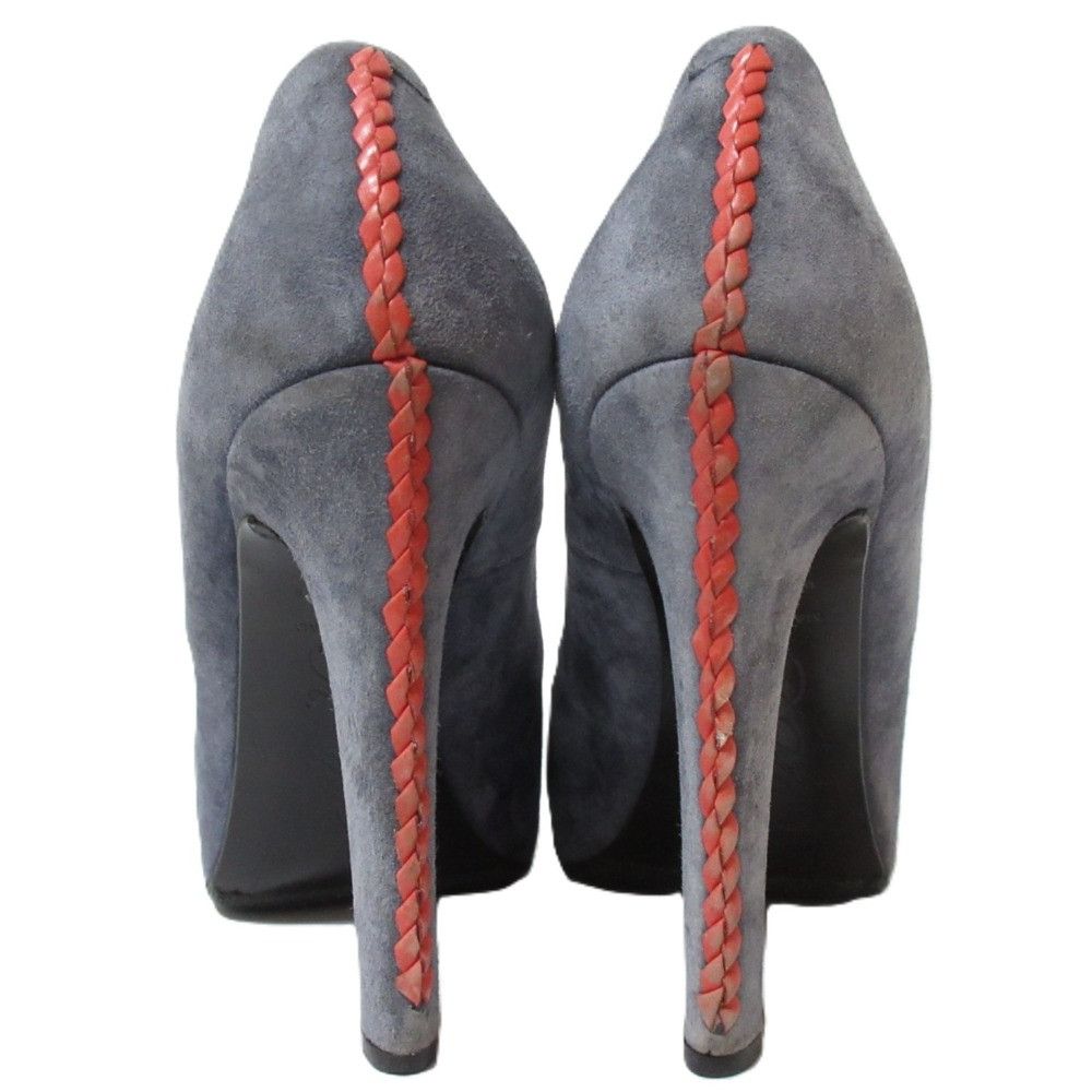 Roger Vivier Roger Vivier Roger Vivier Braided Leather Pumps Suede Shoes DUTY FREE for USA Size ONE SIZE - 5 Thumbnail