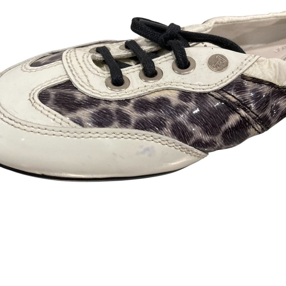 Tod's Tod's Tod’s Leopard Patent Leather Driving Shoes Enamel Shoes DUTY FREE for USA Size ONE SIZE - 10 Thumbnail