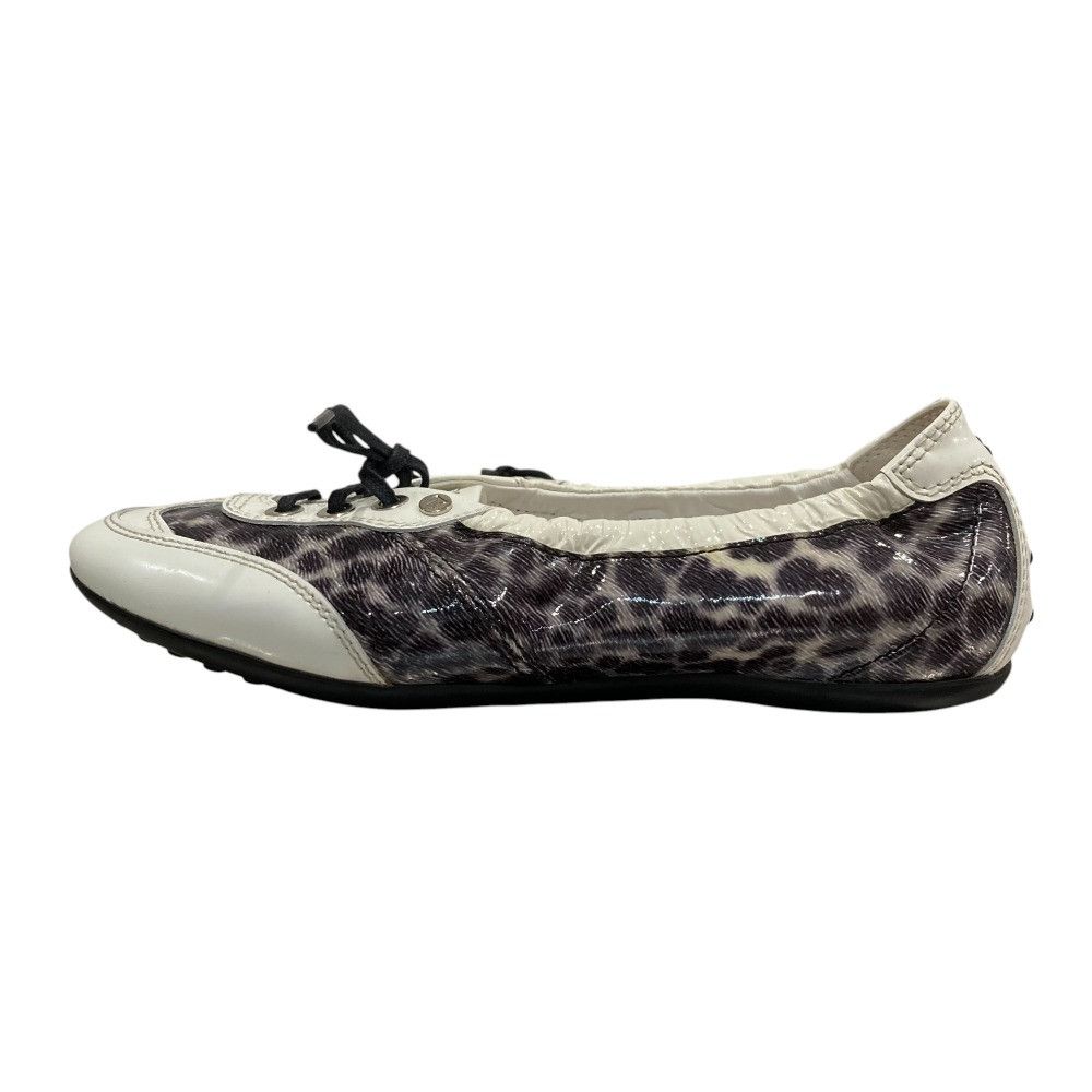 Tod's Tod's Tod’s Leopard Patent Leather Driving Shoes Enamel Shoes DUTY FREE for USA Size ONE SIZE - 3 Thumbnail