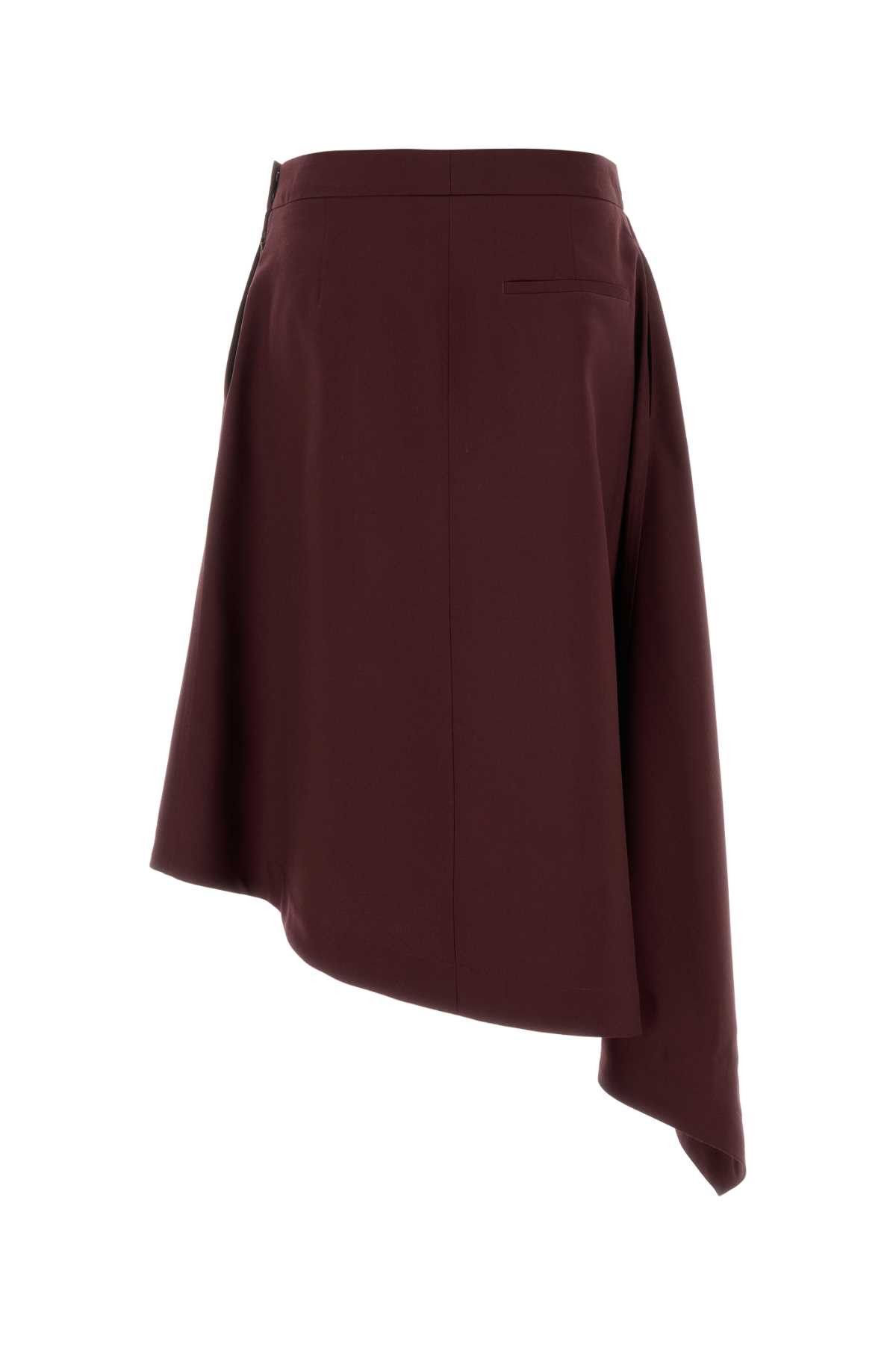 Bottega Veneta Grape Wool Skirt Size 27" / US 4 / IT 40 - 2 Thumbnail