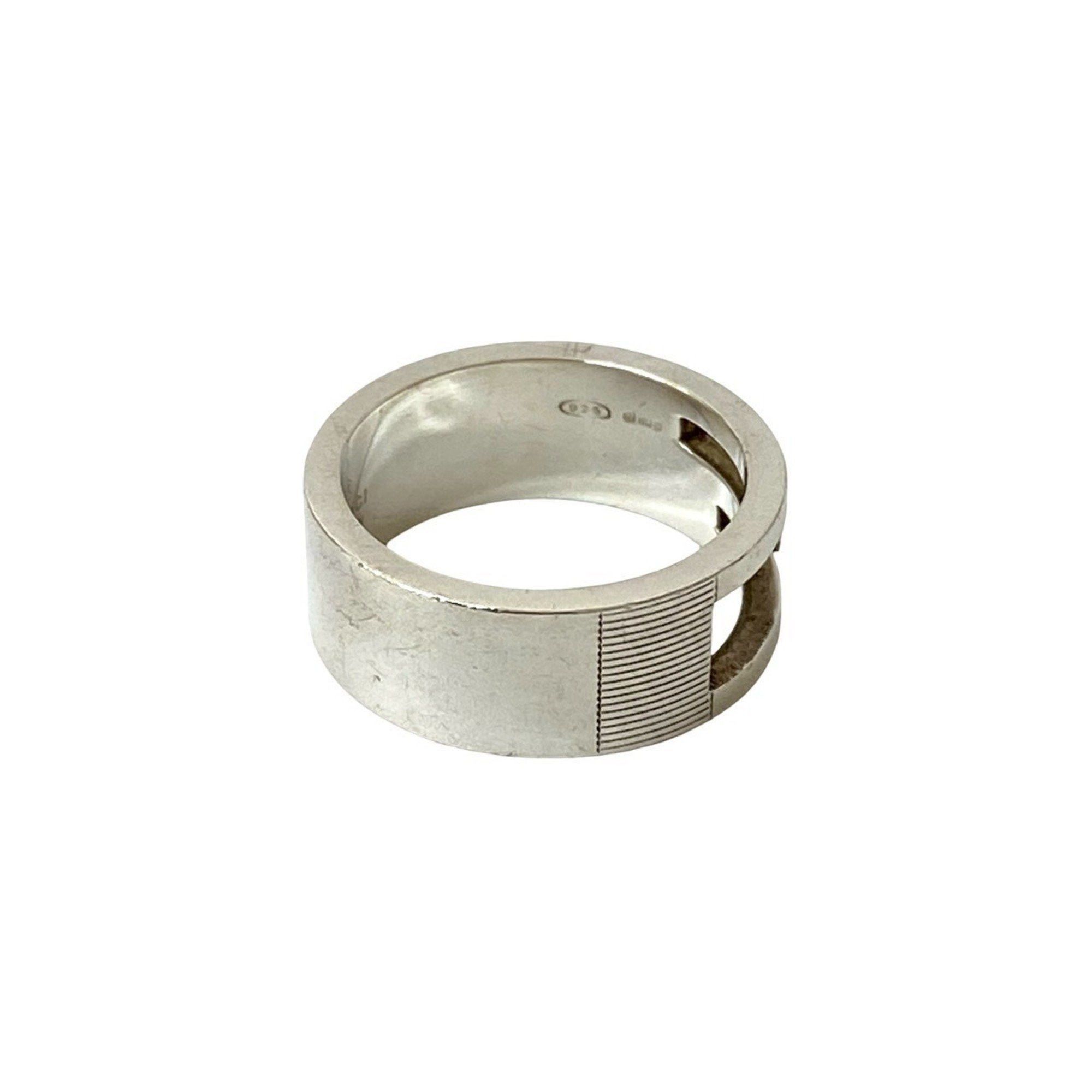 Gucci GUCCI Square G Ring, 925 Sterling Silver, Accessory for Men and Women, 102-1 Size ONE SIZE - 3 Thumbnail