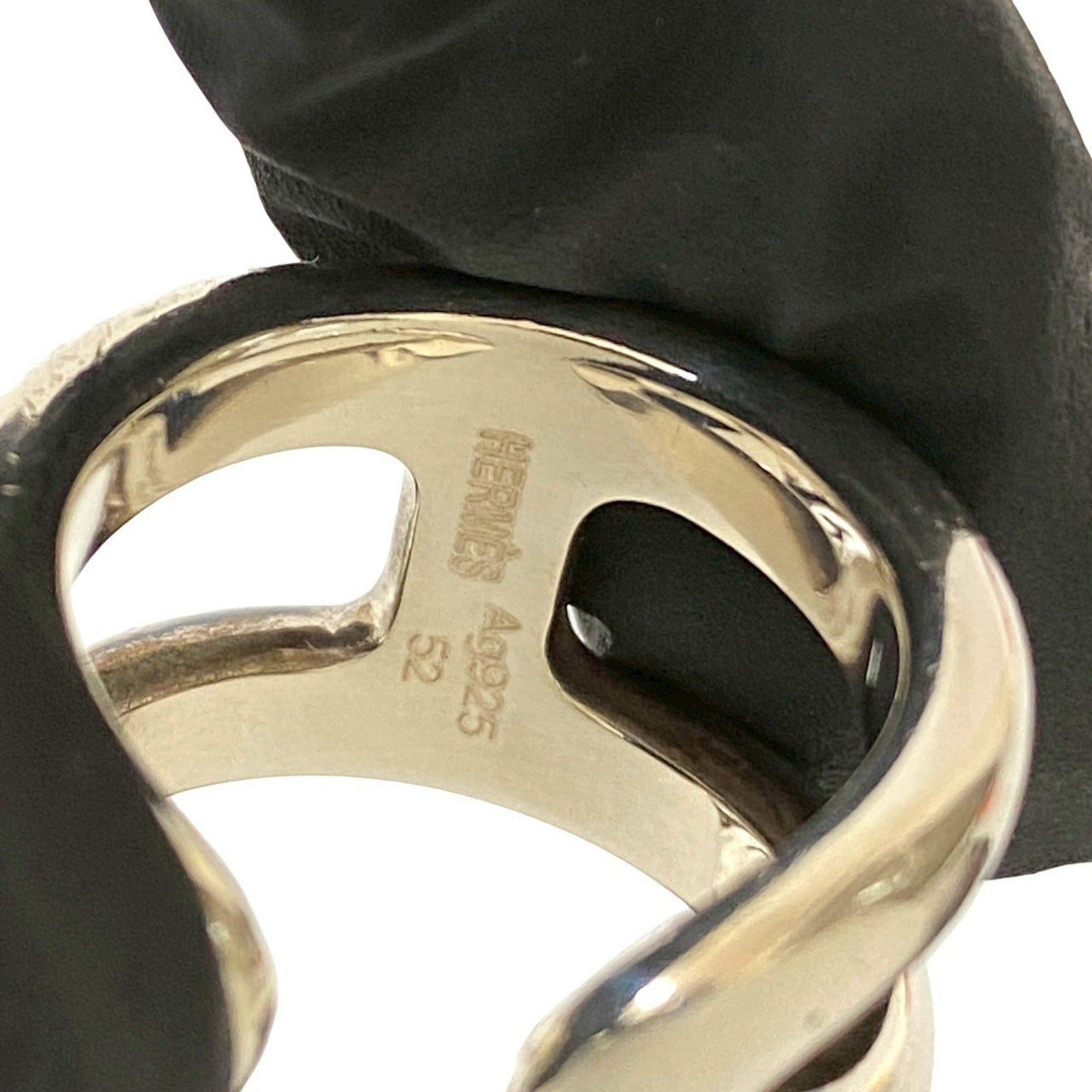 Hermes HERMES Osmos PM Silver 925 Ring, Accessory, Silver, 38231 Size ONE SIZE - 3 Thumbnail