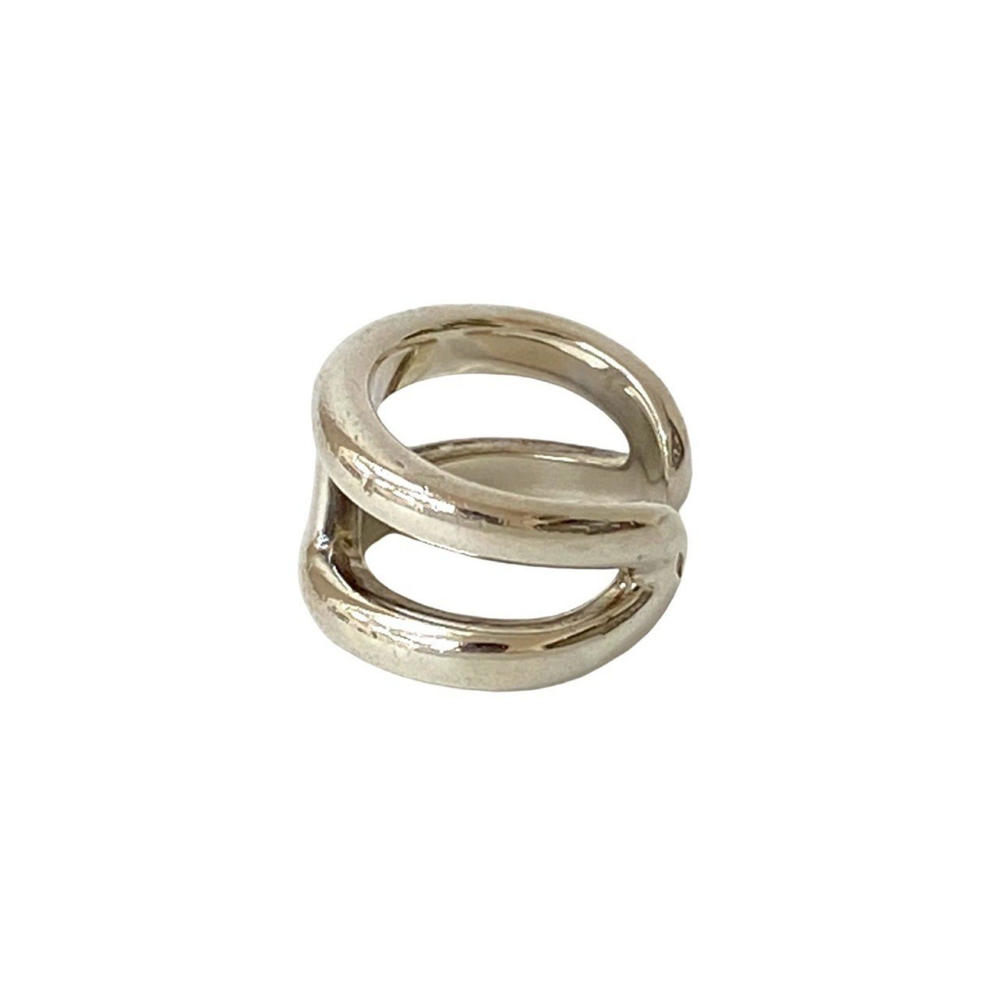 Hermes HERMES Osmos PM Silver 925 Ring, Accessory, Silver, 38231 Size ONE SIZE - 5 Thumbnail