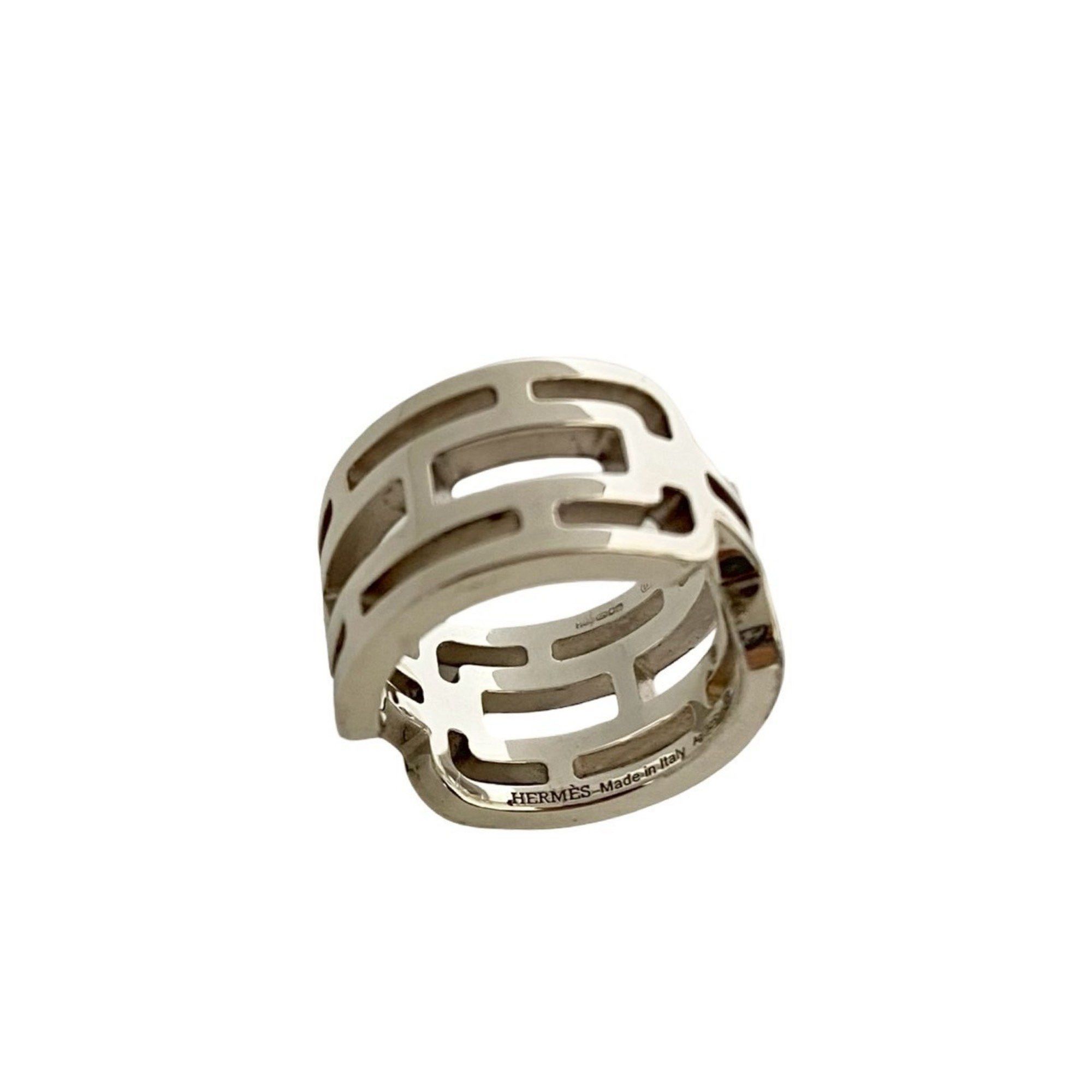 Hermes HERMES Arcan PM Silver 925 Ring, Accessory, 68428 Size ONE SIZE - 4 Thumbnail