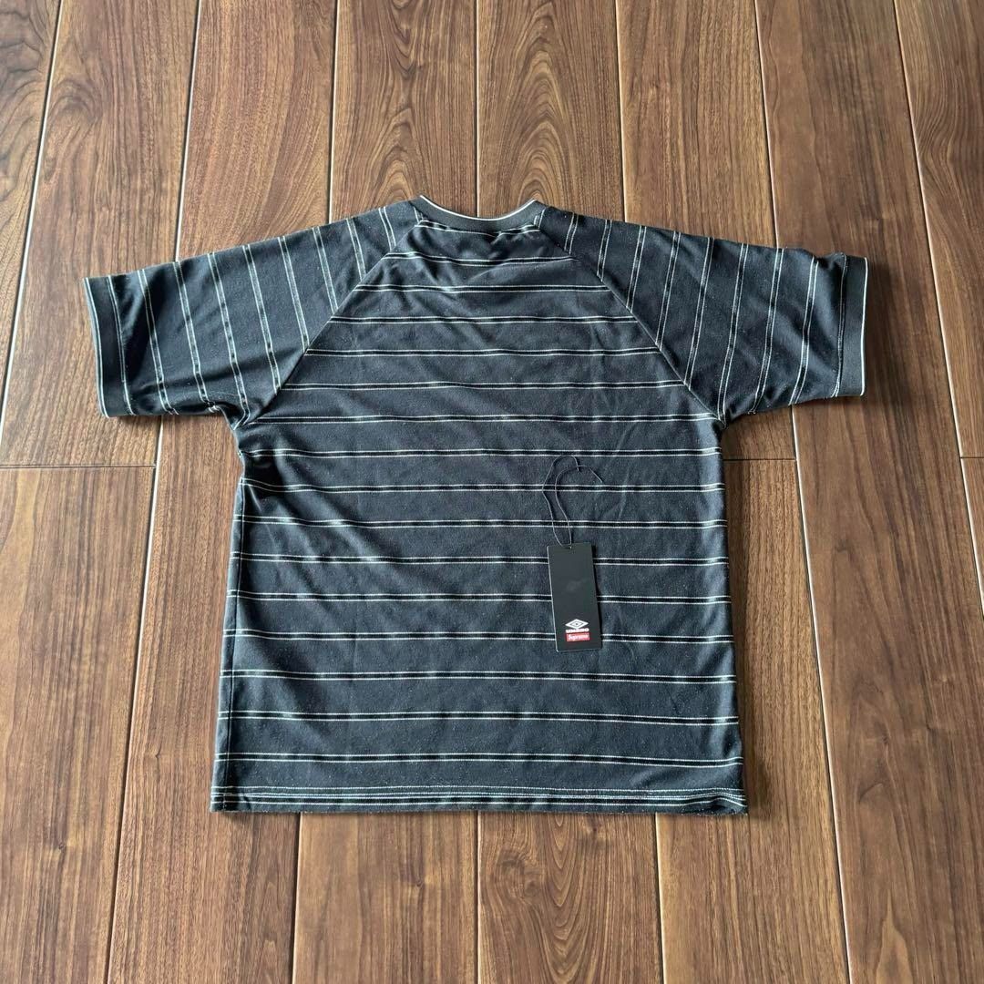 Supreme x Umbro Stripe Soccer Jersey Black