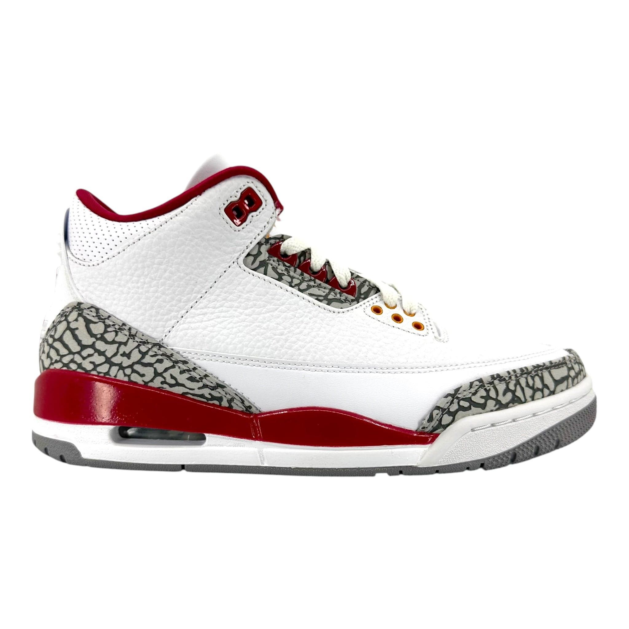 JORDAN RETRO 3  RED&WHITE 7.5Men Jordan Brand Jordan 3. Black and red | Grailed main image 3