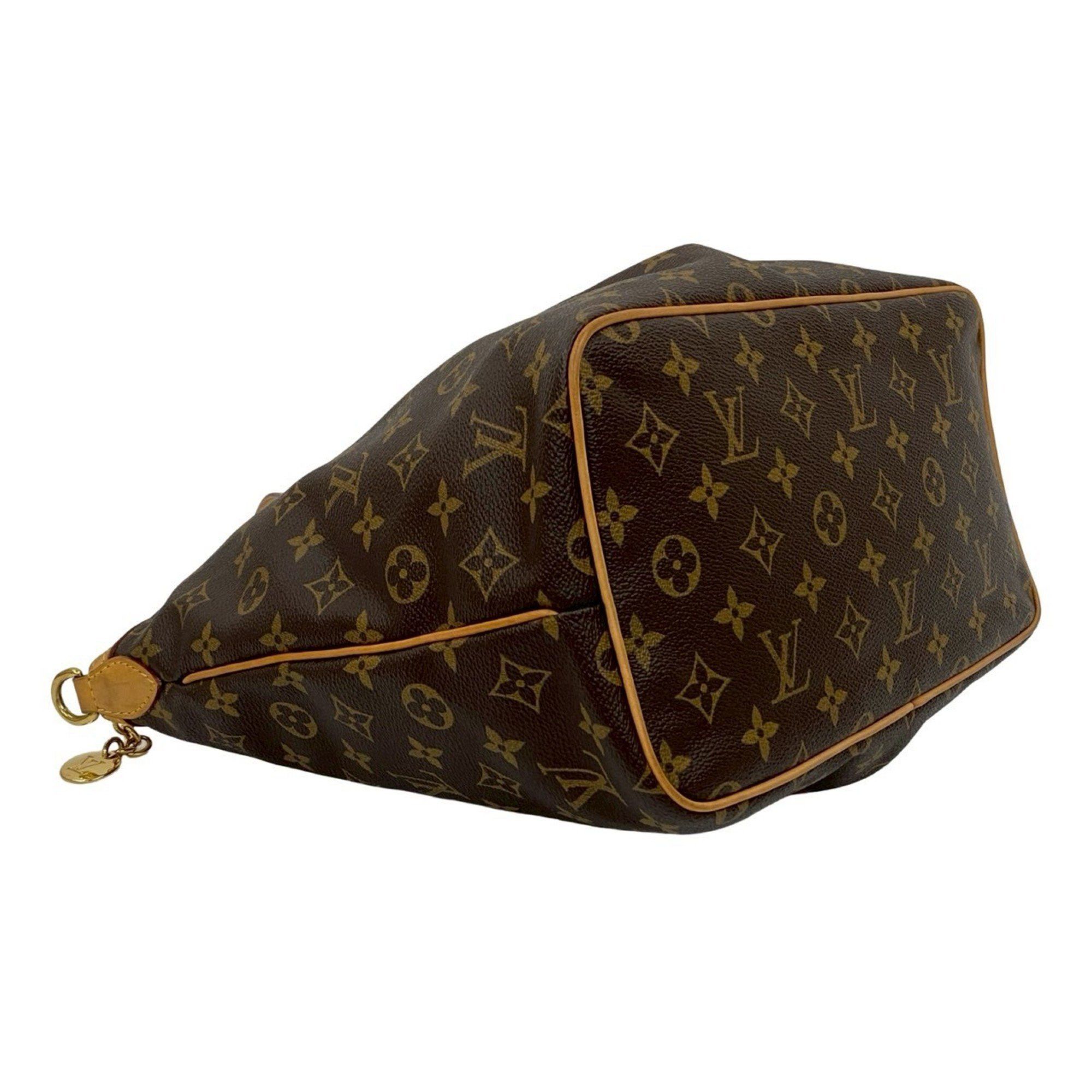 Louis Vuitton LOUIS VUITTON Palermo PM Monogram Leather 2-Way Handbag/Shoulder Bag, Brown, 34145 Size ONE SIZE - 7 Thumbnail