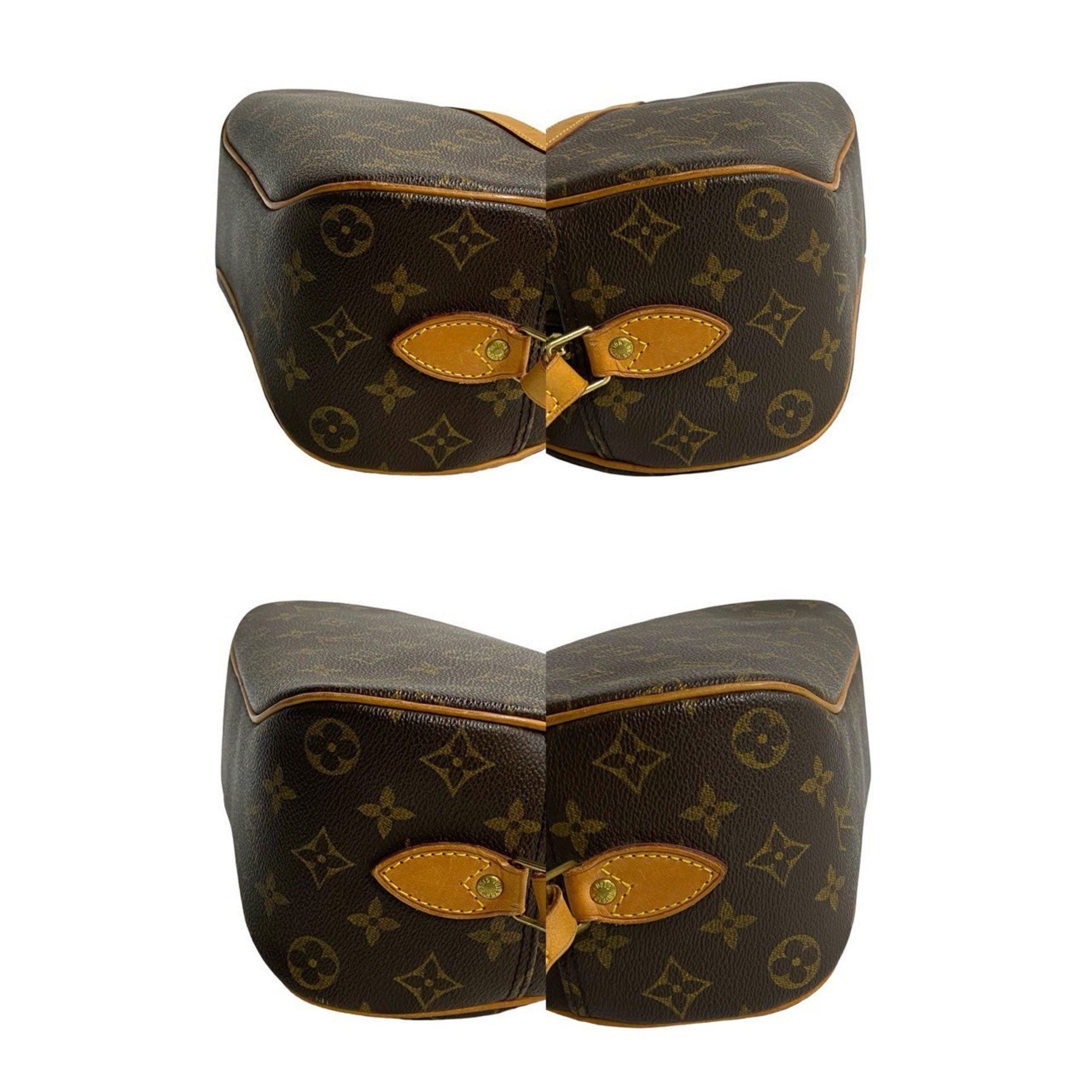 Louis Vuitton LOUIS VUITTON Blois Monogram Leather Mini Shoulder Bag/Pochette/Sacoche in Brown (08661) Size ONE SIZE - 7 Thumbnail