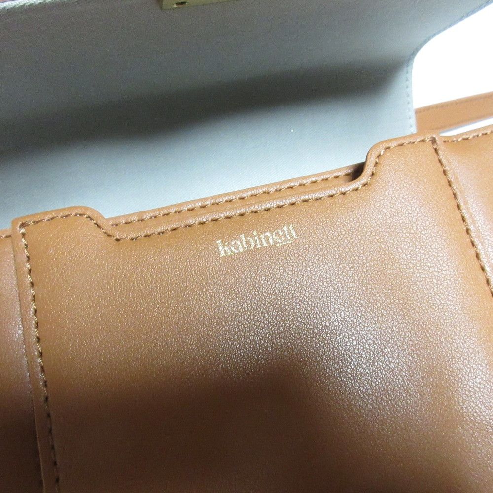 Other Other kabinett BOX Flap Shoulder Bag Leather Shoulder Bag DUTY FREE for USA Size ONE SIZE - 17 Thumbnail