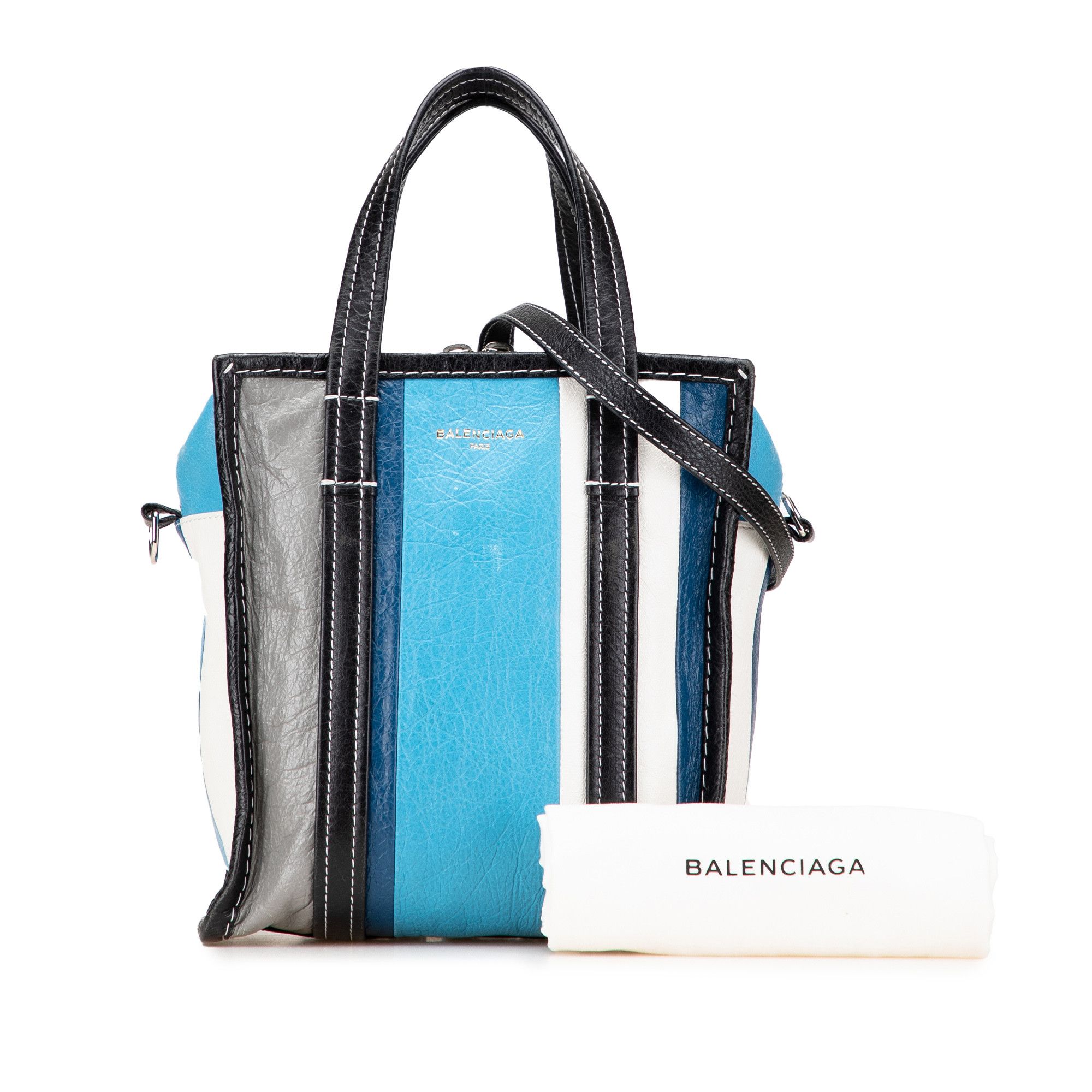 Balenciaga Balenciaga XS Lambskin Bazar Shopper Satchel Size ONE SIZE - 10 Thumbnail