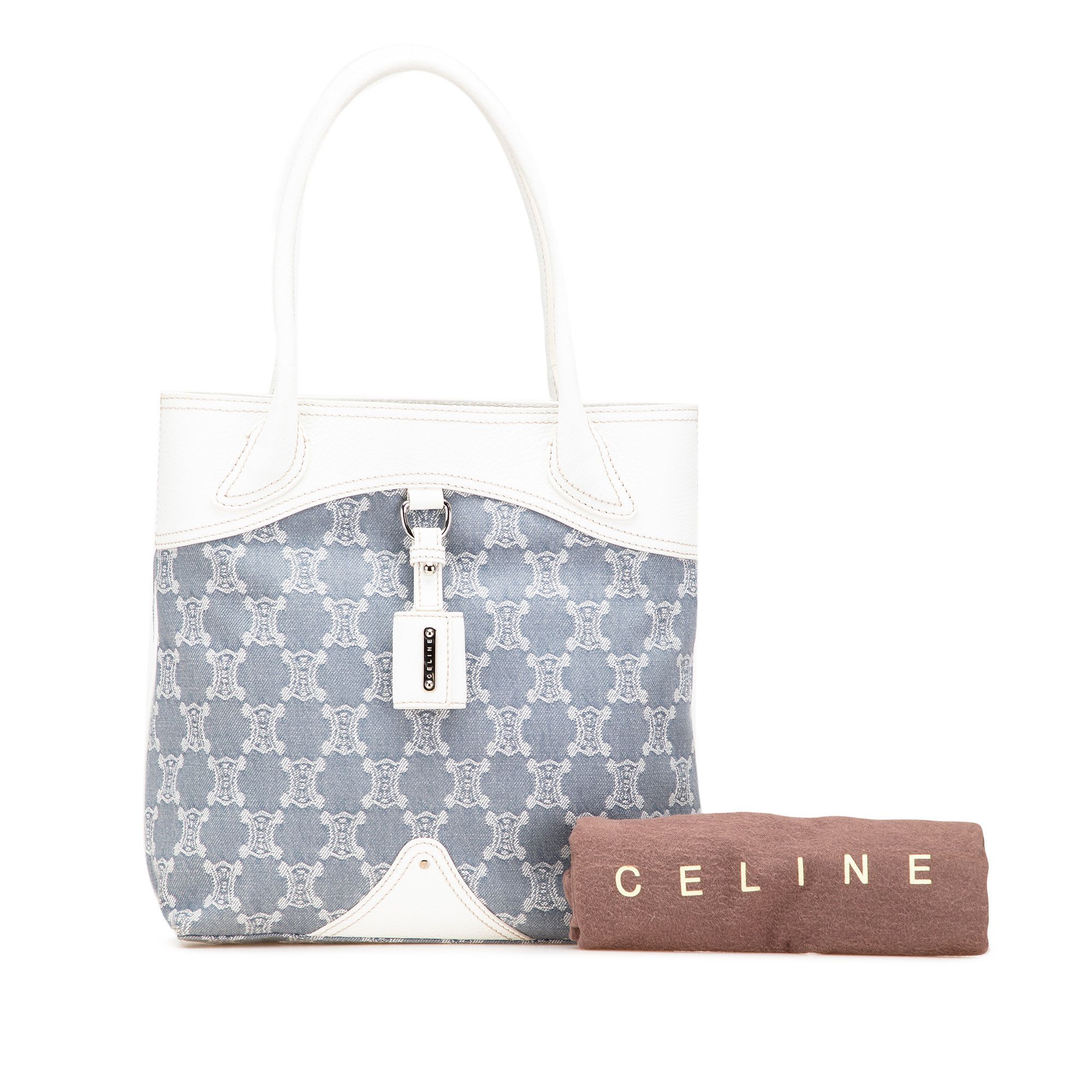 Celine Celine Macadam Denim Tote Size ONE SIZE - 12 Thumbnail