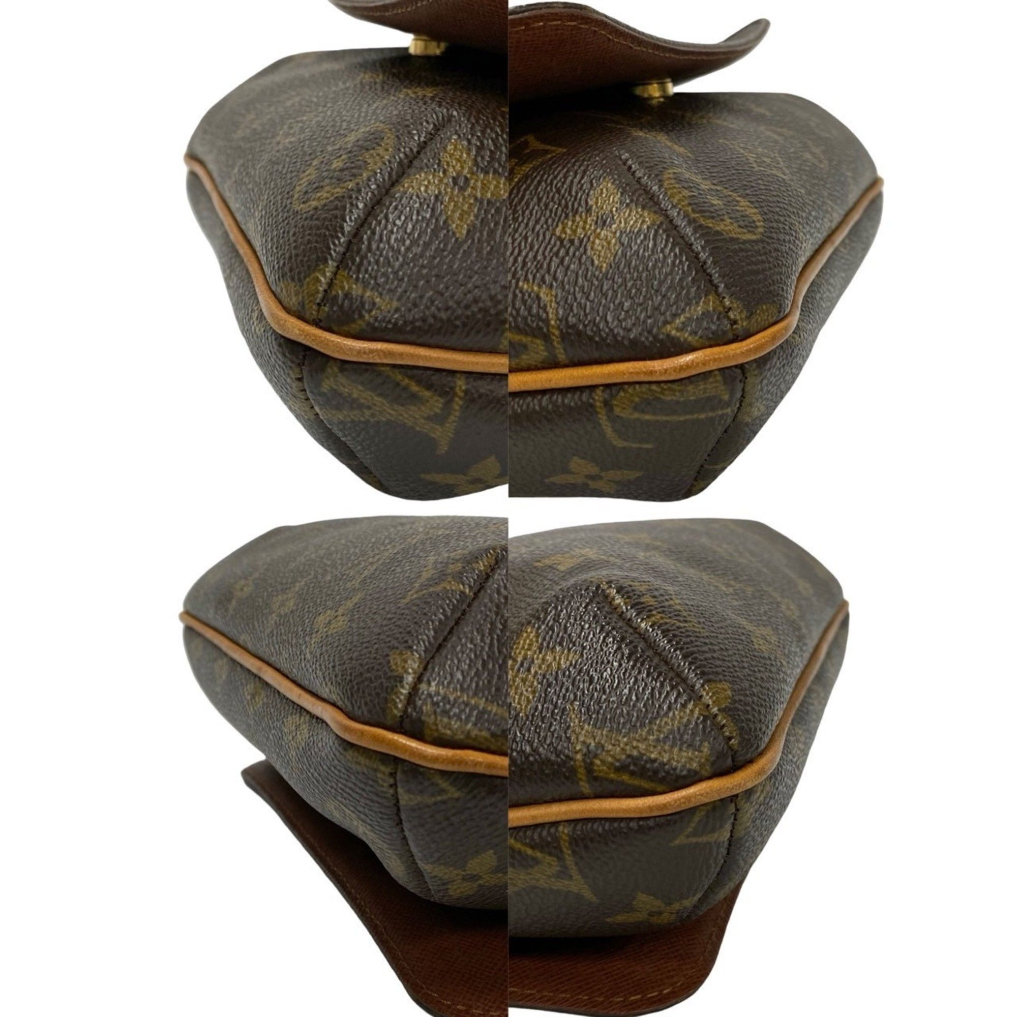 Louis Vuitton LOUIS VUITTON Musette Salsa Monogram Leather Mini Shoulder Bag/Pochette in Brown (25680) Size ONE SIZE - 7 Thumbnail