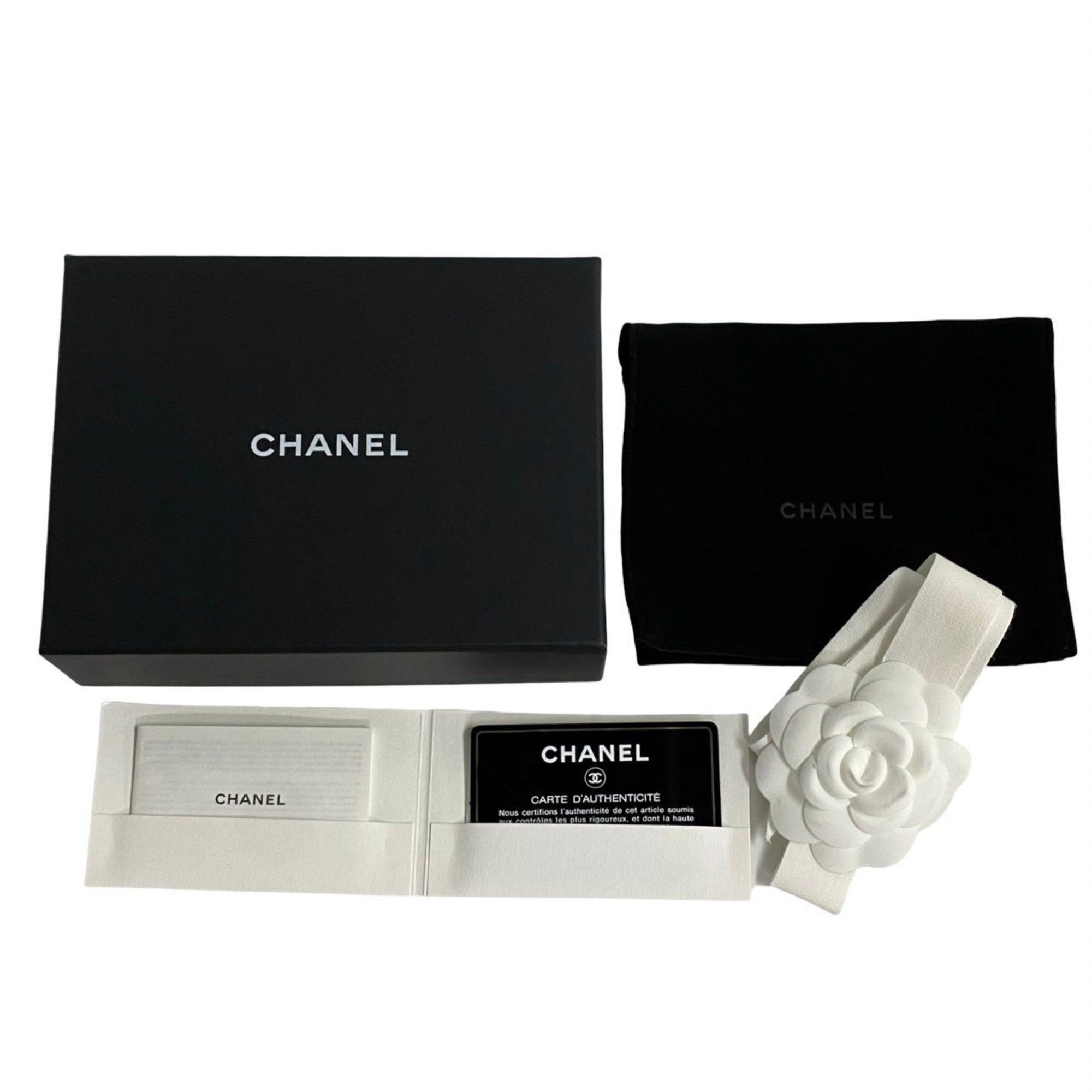 Chanel CHANEL Boy Chanel Caviar Leather Tri-fold Wallet, Pink, 77413 Size ONE SIZE - 9 Thumbnail