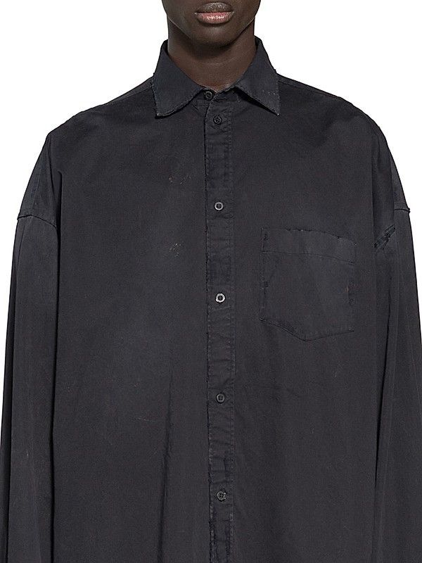 Balenciaga Balenciaga Goth Oversized Shirt Size US XS / EU 42 / 0 - 3 Thumbnail