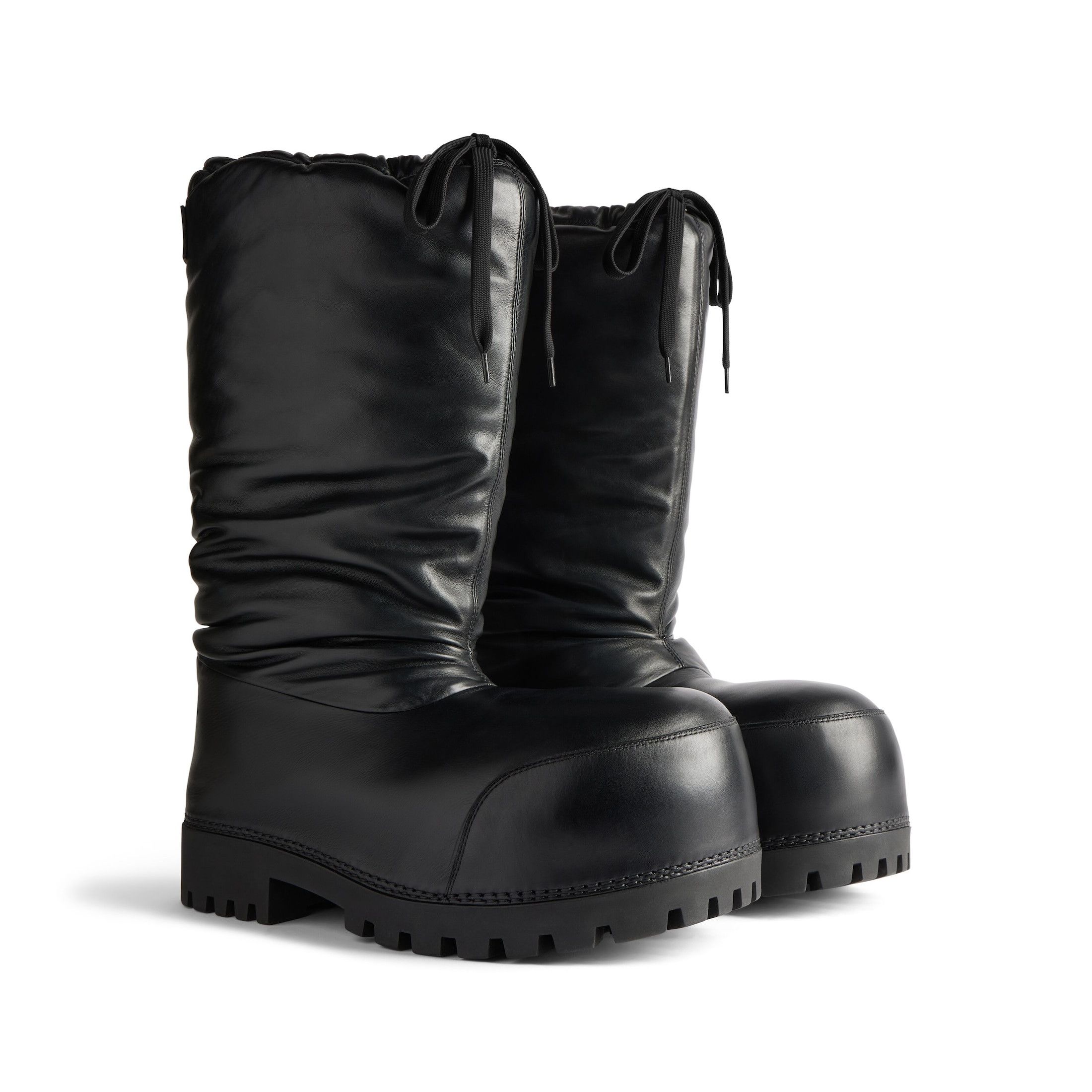 Balenciaga Balenciaga Leather High Alaska Boots Size US 10 / EU 43 - 2 Thumbnail