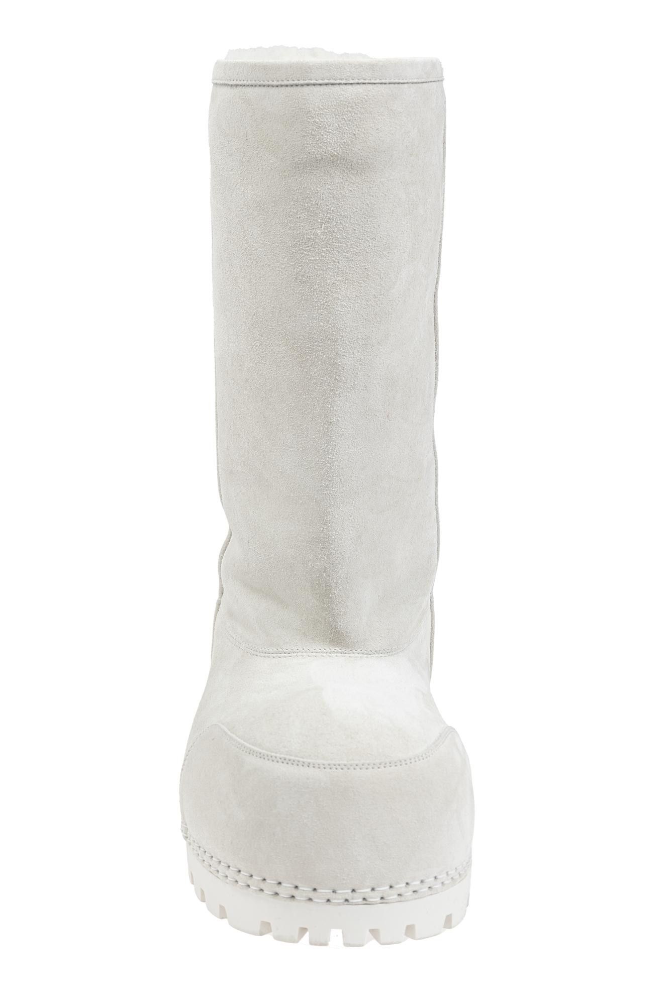 Balenciaga Balenciaga Alaska High Leather Fur Boots Size US 9 / EU 42 - 4 Thumbnail